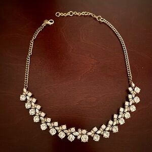Jcrew necklace with pretty rhinestones